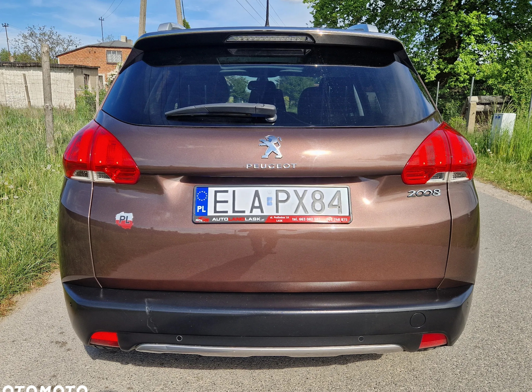 Peugeot 2008 cena 39900 przebieg: 147000, rok produkcji 2013 z Łask małe 232